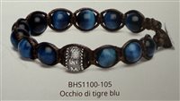 Bracciale Tamashii Ruota della Preghiera in Pietre dure Occhio di tigre BHS1100-105